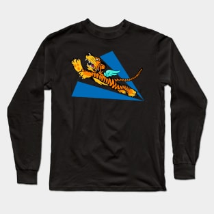 AVG Flying Tiger - Alternate Stripe Emblem Long Sleeve T-Shirt